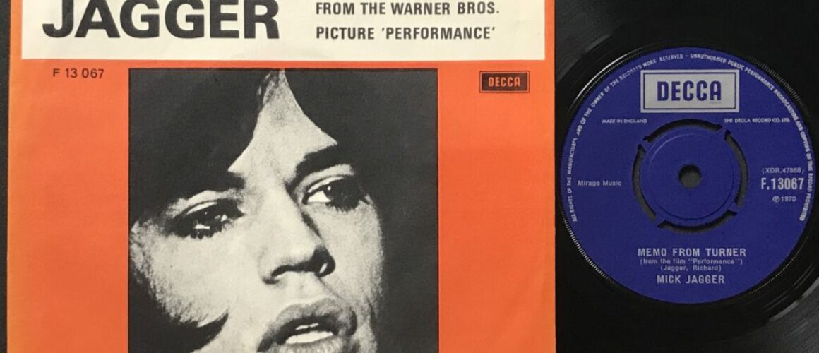 memo from turner Memo from Turner cover art - mick jagger