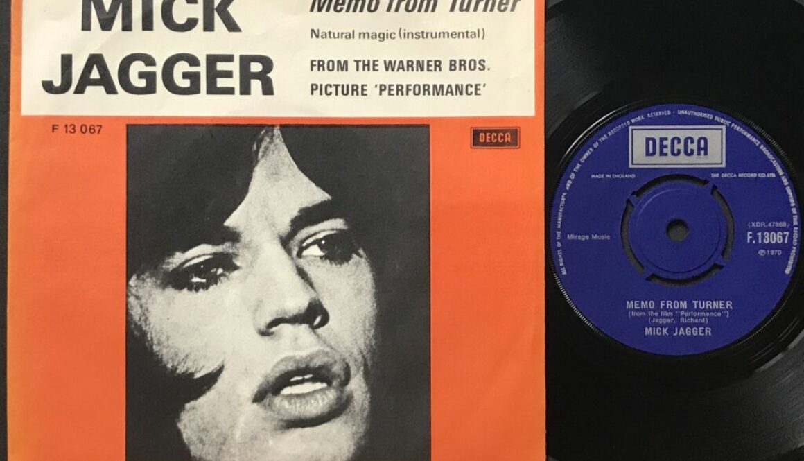 memo from turner Memo from Turner cover art - mick jagger